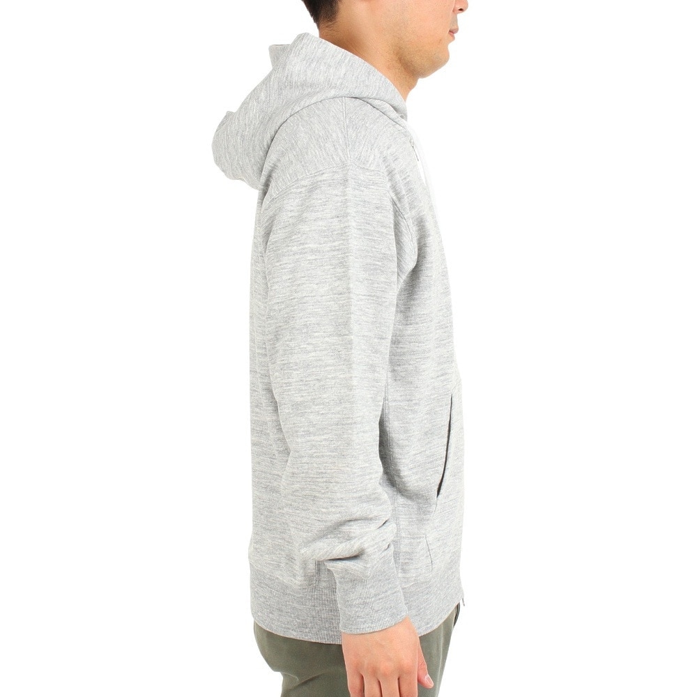 ザ・ノース・フェイス（THE NORTH FACE）（メンズ）トレーナー スウェット スクエアロゴフルジップ NT12335 Z グレー