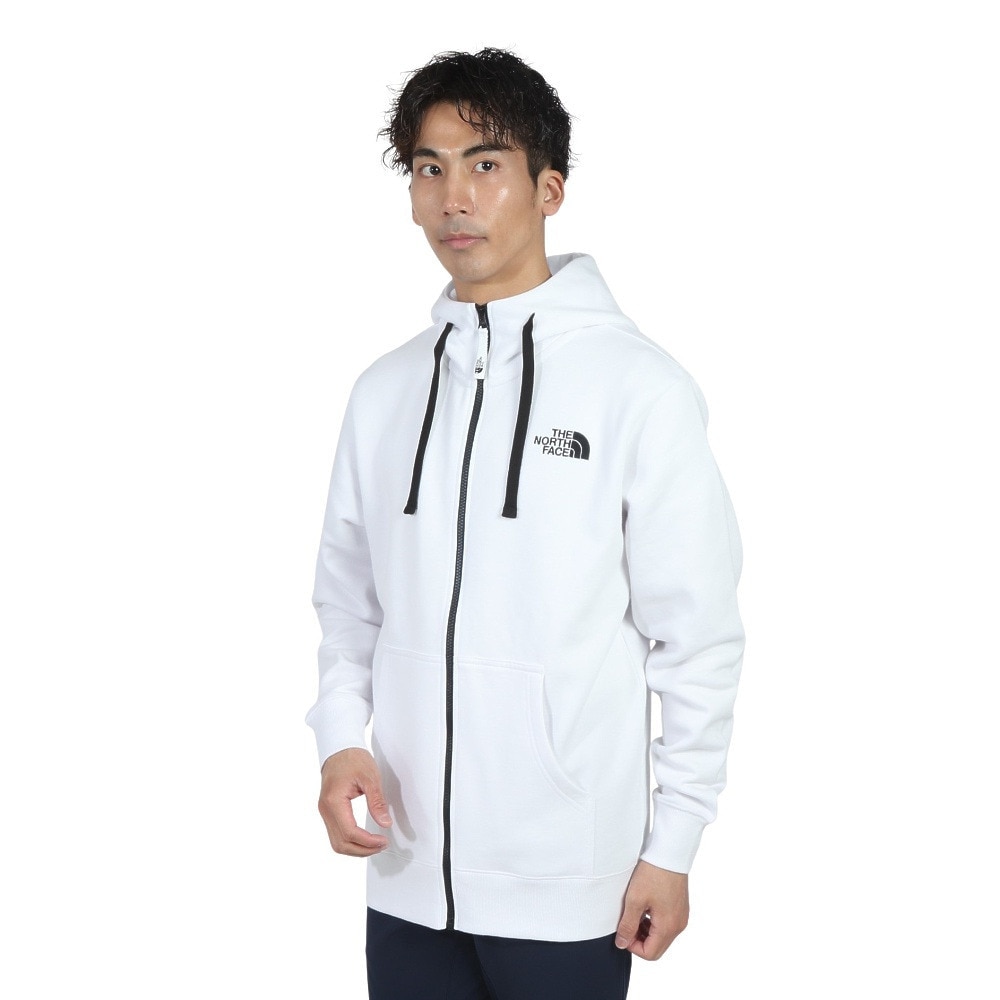 ザ・ノース・フェイス（THE NORTH FACE）（メンズ）トレーナー スウェット リアビューフルジップフーディ NT12442 W
