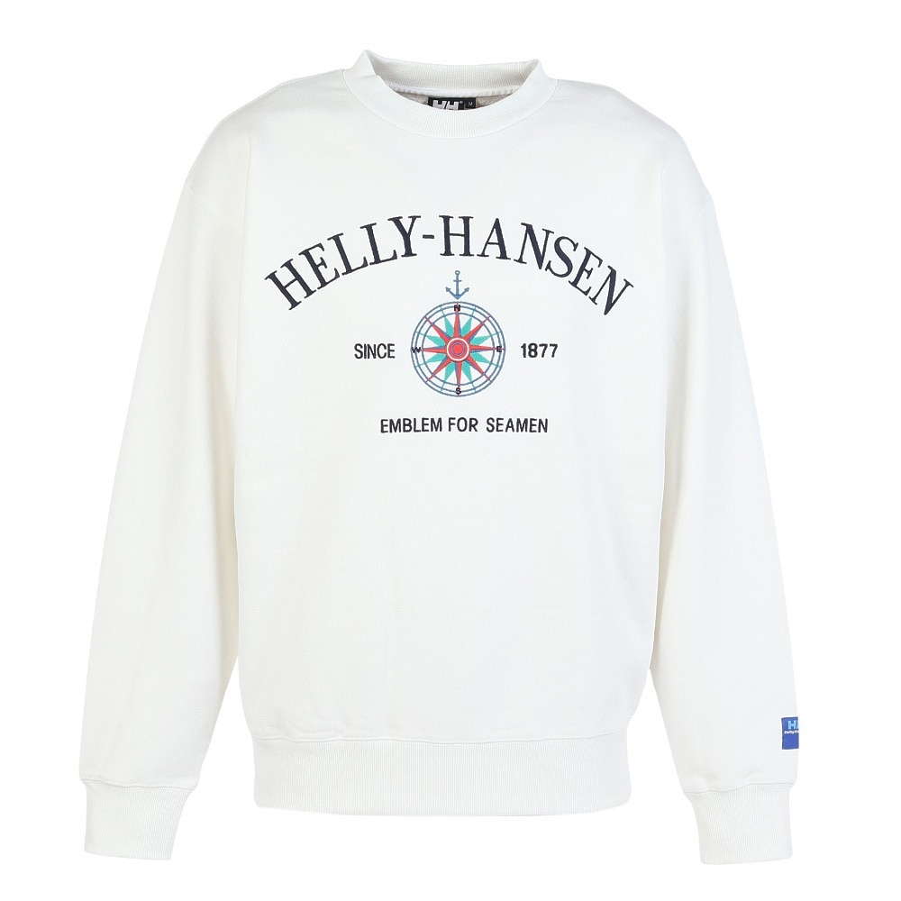 ヘリーハンセン（HELLY HANSEN）（メンズ、レディース）トレーナー トータルシーウェアコンセプト スウェット HH32494 OW