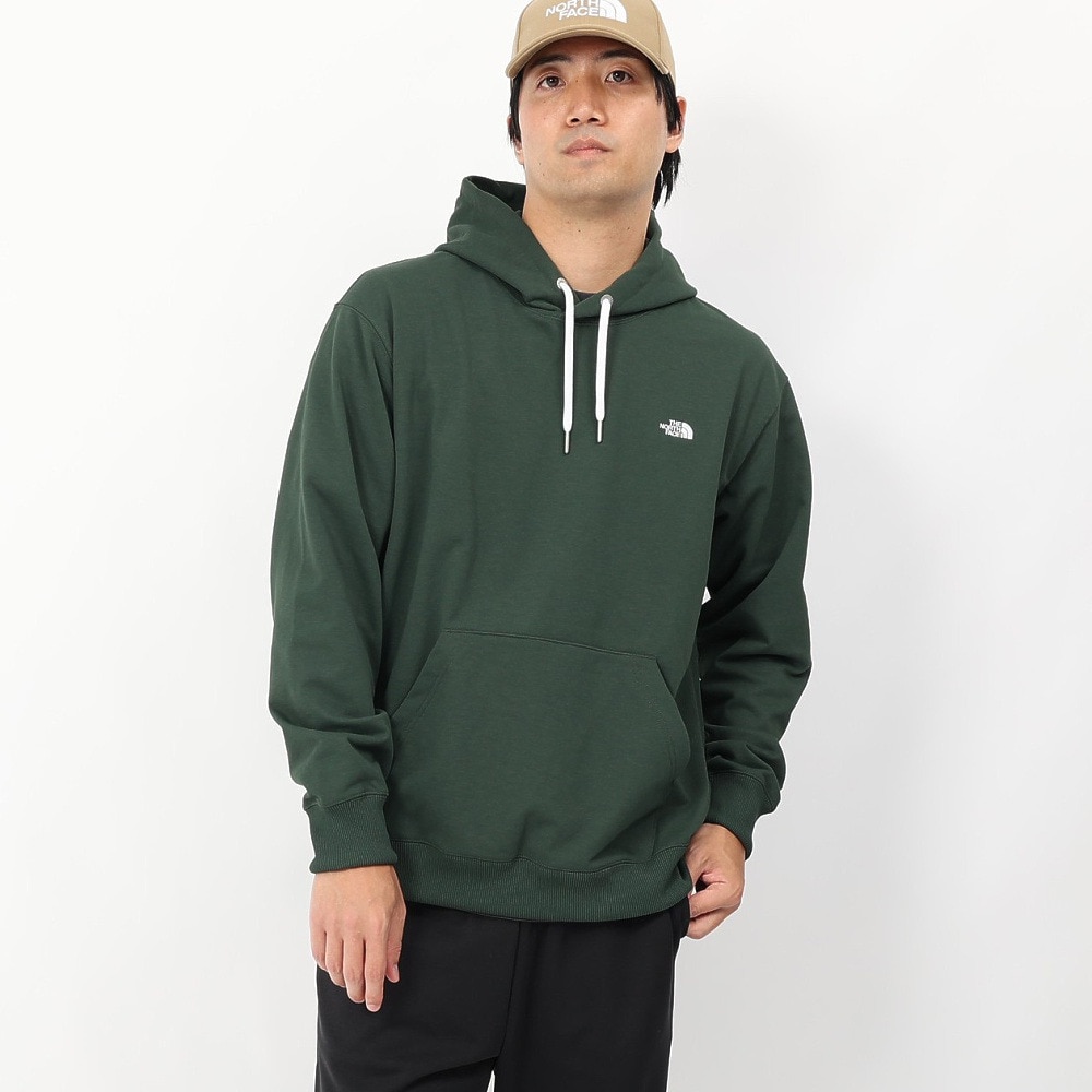 ザ・ノース・フェイス（THE NORTH FACE）（メンズ、レディース）トレーナー スウェット スモールロゴヘザースウェットフーディ NT62531 AL