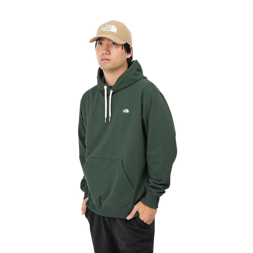 ザ・ノース・フェイス（THE NORTH FACE）（メンズ、レディース）トレーナー スウェット スモールロゴヘザースウェットフーディ NT62531 AL