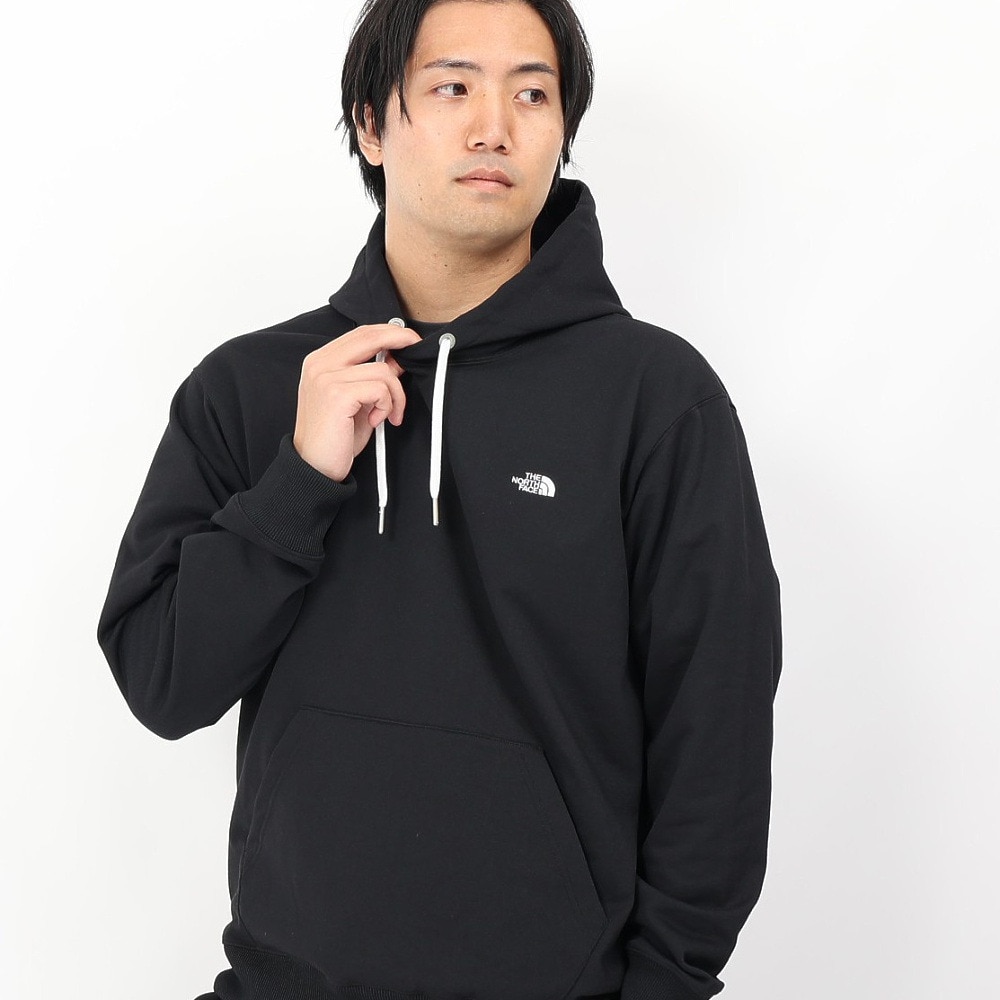 ザ・ノース・フェイス（THE NORTH FACE）（メンズ、レディース）トレーナー スウェット スモールロゴヘザースウェットフーディ NT62531 K