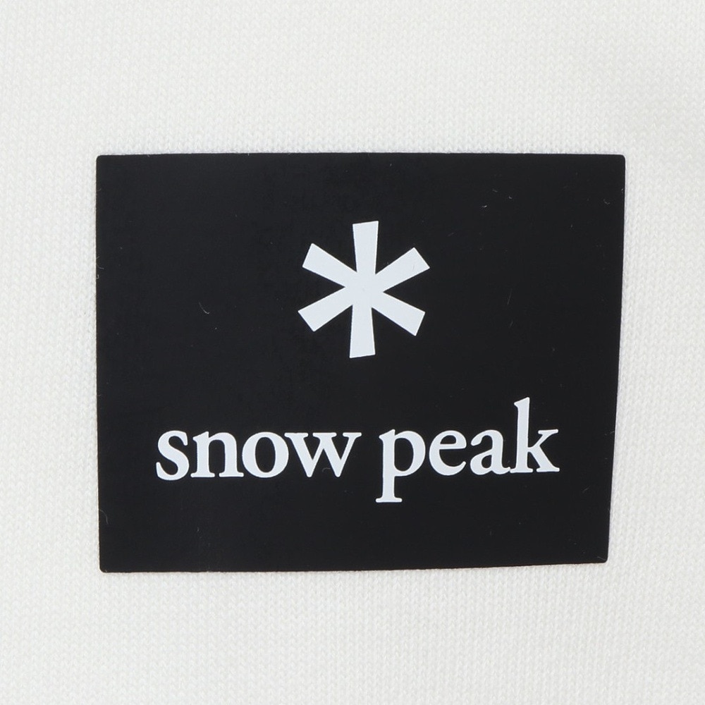 スノーピーク（snow peak）（メンズ）トレーナー Square Logo プルオーバー スウェット OWH NSD-SW-25AU001 002