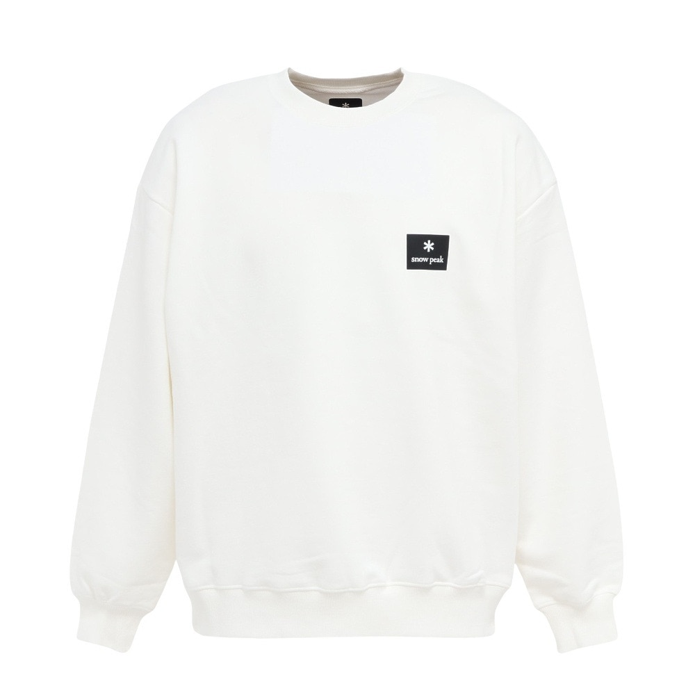 スノーピーク（snow peak）（メンズ）トレーナー Square Logo プルオーバー スウェット OWH NSD-SW-25AU001 002