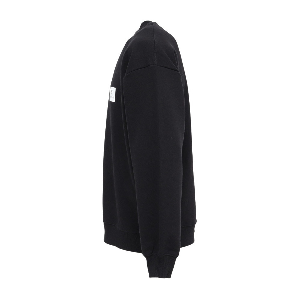 スノーピーク（snow peak）（メンズ）トレーナー Square Logo プルオーバー スウェット BK NSD-SW-25AU001 019