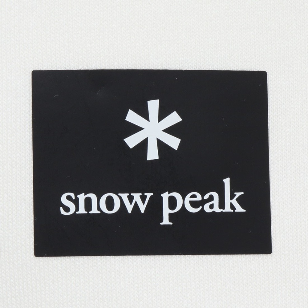 スノーピーク（snow peak）（メンズ）トレーナー スウェット スクエアロゴ フーディー OWH NSD-SW-25AU002 002