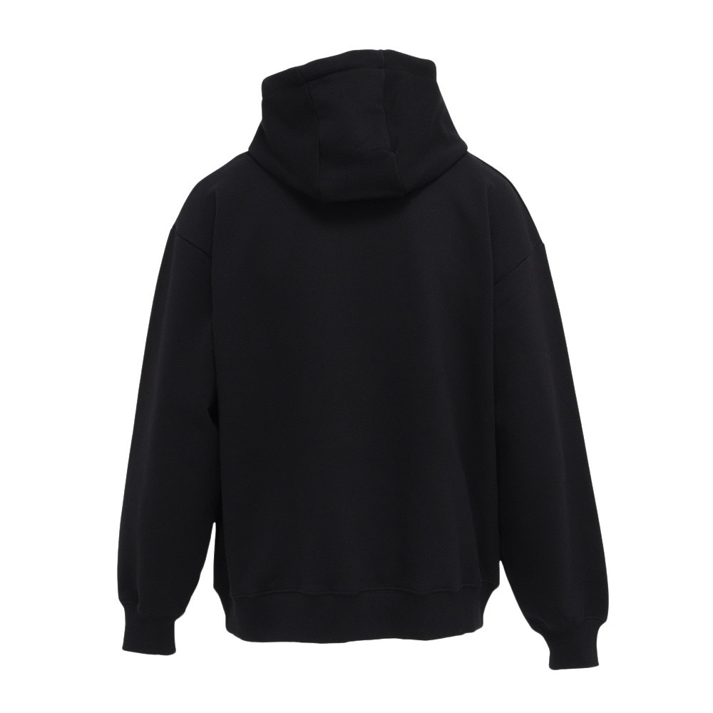 スノーピーク（snow peak）（メンズ）トレーナー スウェット スクエアロゴ フーディー BK NSD-SW-25AU002 019