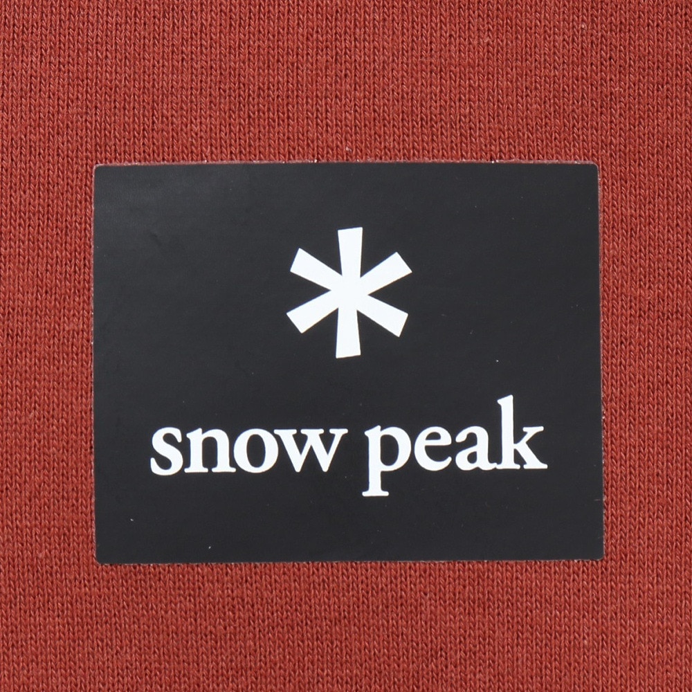 スノーピーク（snow peak）（メンズ）トレーナー スウェット スクエアロゴ フーディー LBR NSD-SW-25AU002 031