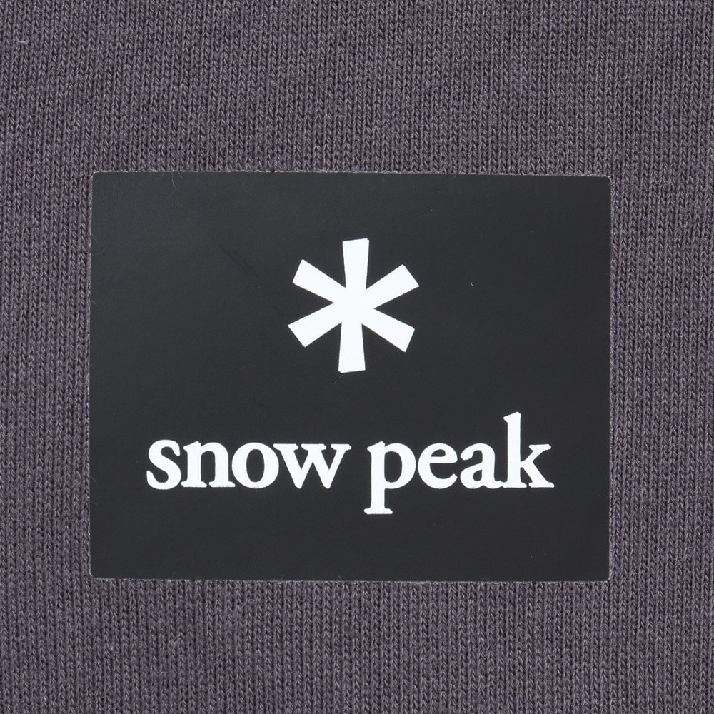 スノーピーク（snow peak）（メンズ）トレーナー スウェット スクエアロゴ フーディー CH NSD-SW-25AU002 013