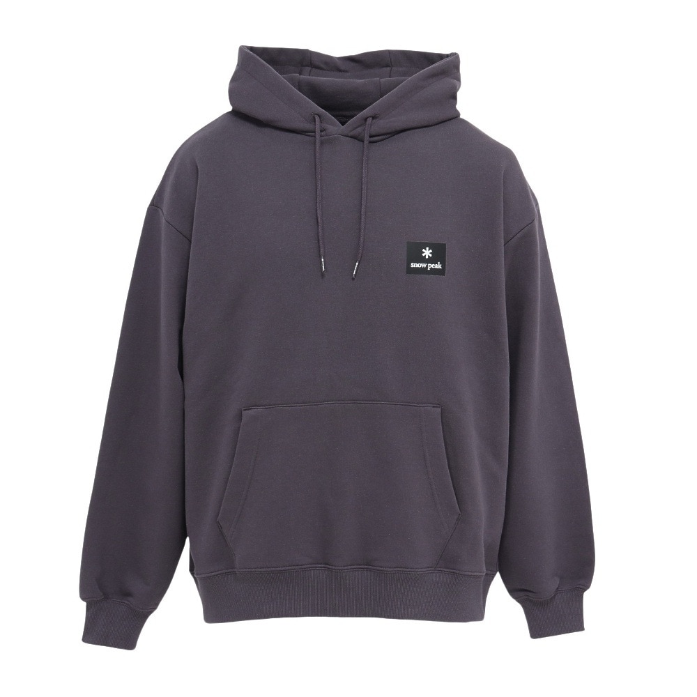 スノーピーク（snow peak）（メンズ）トレーナー スウェット スクエアロゴ フーディー CH NSD-SW-25AU002 013