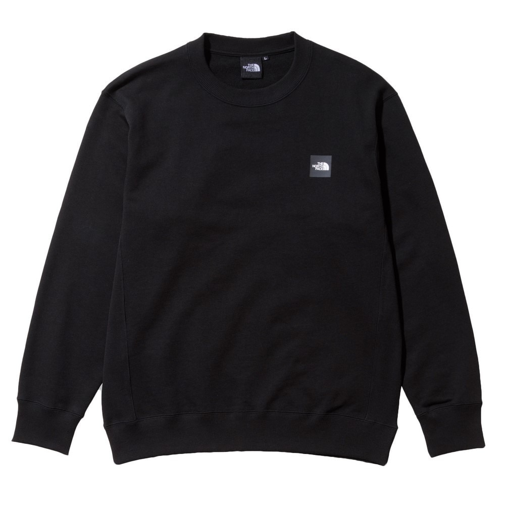 ザ・ノース・フェイス（THE NORTH FACE）（メンズ）トレーナー スウェット ヘザーロゴクルー NT12334 K ブラック 