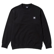 (メンズ)トレーナー スウェット ヘザーロゴクルー NT12334 K ブラック