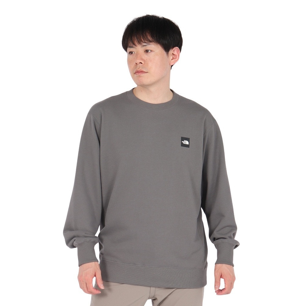 ザ・ノース・フェイス（THE NORTH FACE）（メンズ）トレーナー スウェット ヘザーロゴ クルーネック NT12334 SP