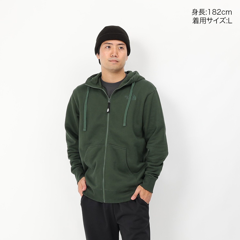 ザ・ノース・フェイス（THE NORTH FACE）（メンズ）パーカー フルジップ リアビューフルジップフーディ NT12442 AA