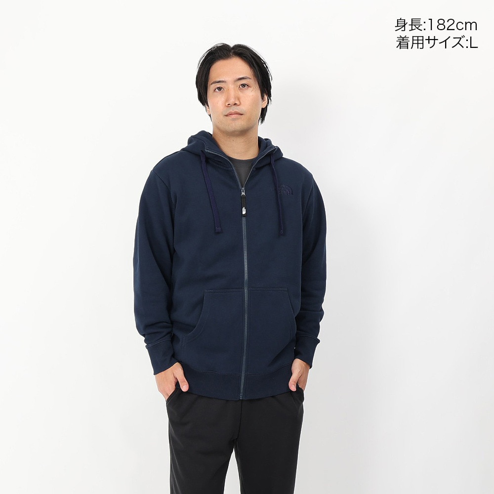 ザ・ノース・フェイス（THE NORTH FACE）（メンズ）パーカー フルジップ リアビューフルジップフーディ NT12442 UU