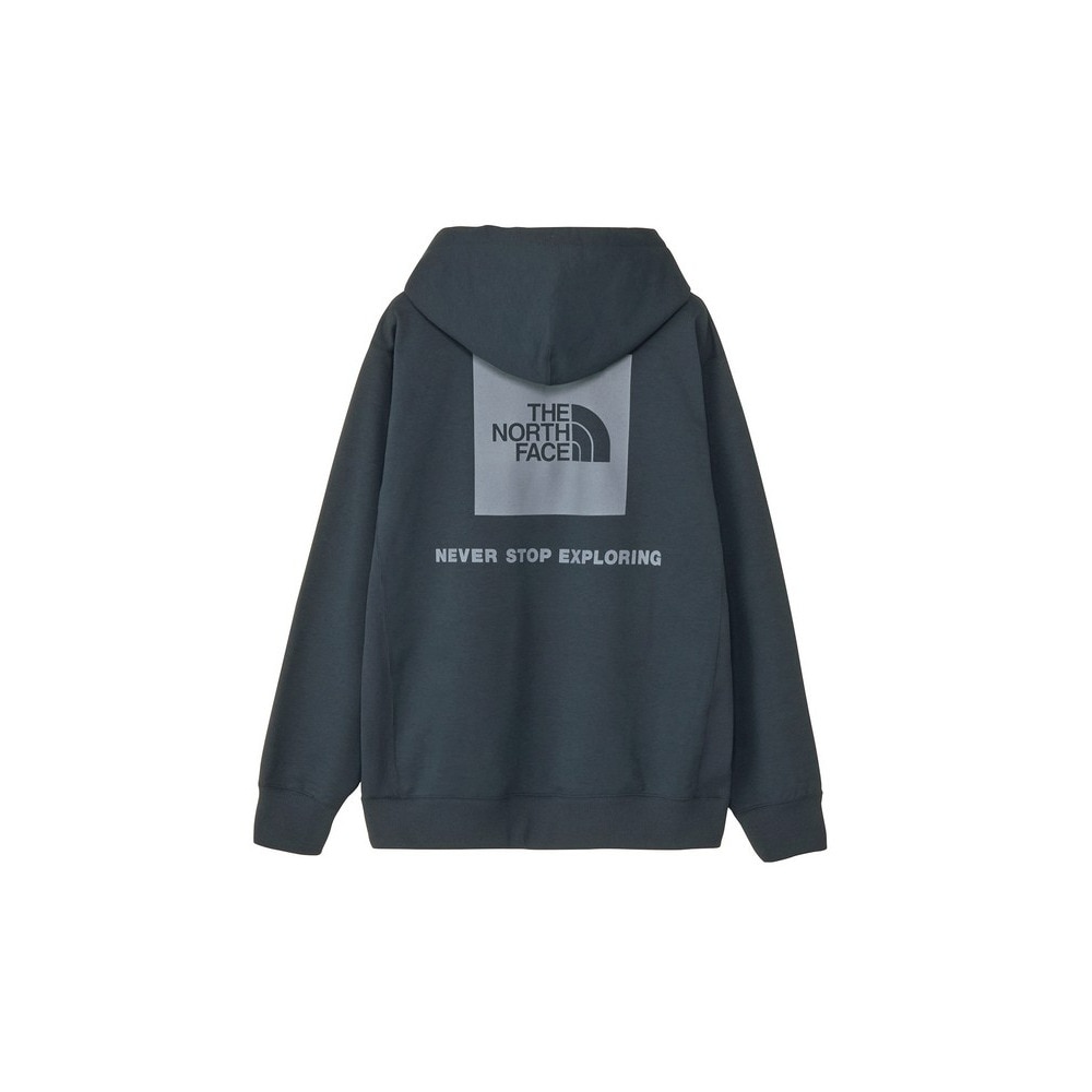 ザ・ノース・フェイス（THE NORTH FACE）（メンズ、レディース）トレーナー スウェット バックスクエアロゴフーディ NT62533 UN