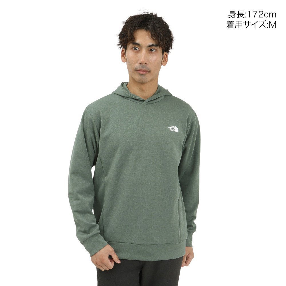 モーションフーディ スウェットパーカー NT12495 DG 2