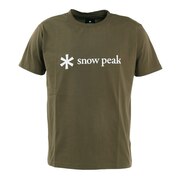 スノーピーク（snow peak）（メンズ）カットソー プリンテッド ロゴ 半袖Tシャツ SPS-TS-21SU00100KH