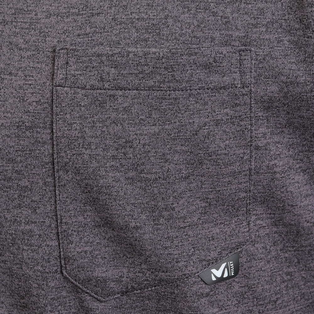 ミレー（Millet）（メンズ）長袖シャツ カットソー アイラ2 ジップ ロングスリーブ MIV01980-6342