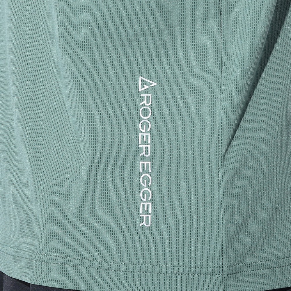 ロジャーエーガー（ROGEREGGER）（メンズ）カットソー ルフトドライPP ジップ RE24SUK5610003 MNT