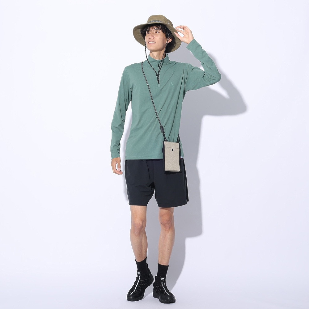 ロジャーエーガー（ROGEREGGER）（メンズ）カットソー ルフトドライPP ジップ RE24SUK5610003 MNT