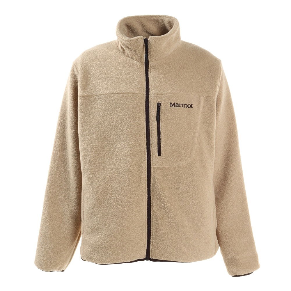 マーモット（Marmot）（メンズ）ジップアップ HeatX ボアフリースジャケット TOMSJL81XB BG ベージュ