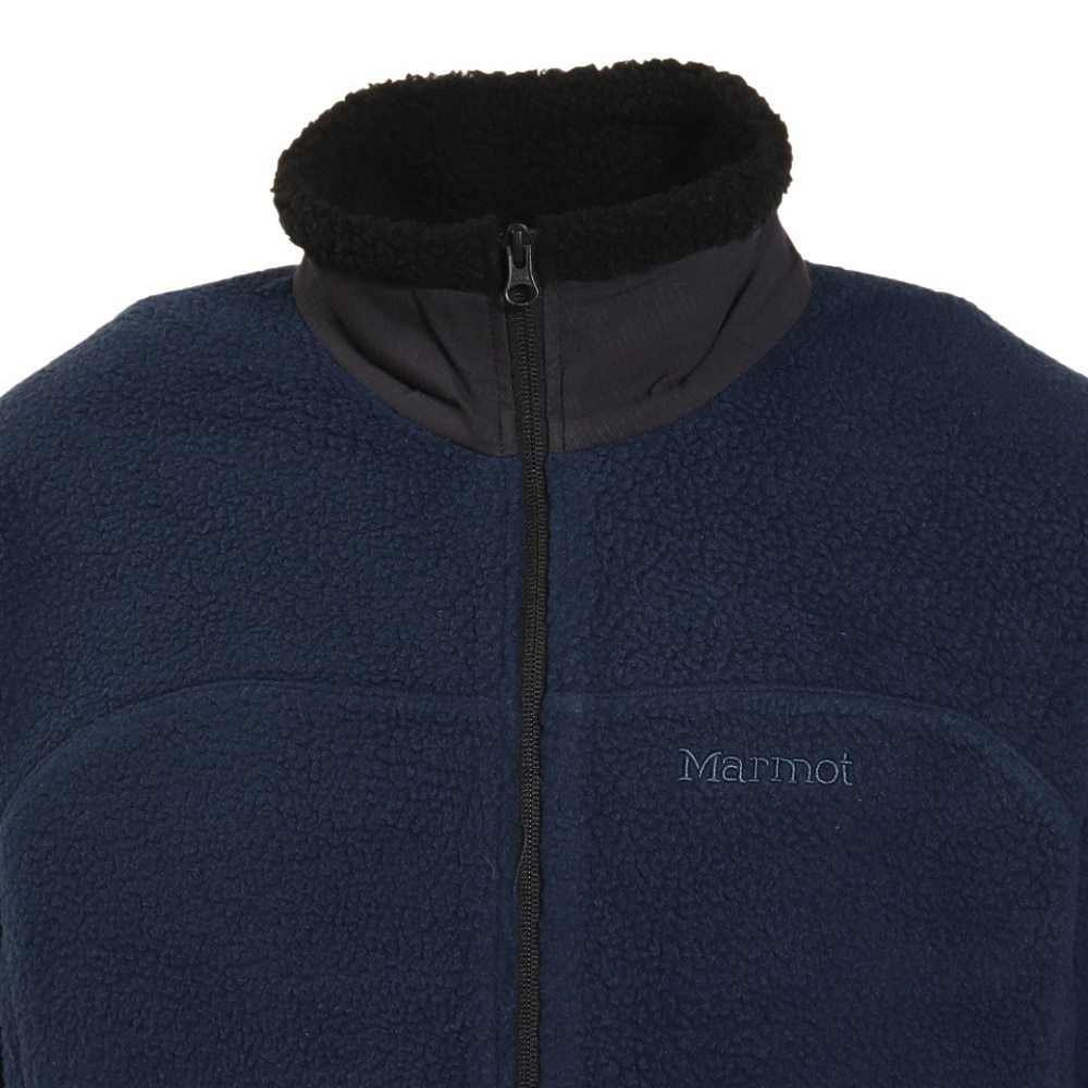 マーモット（Marmot）（メンズ）ジップアップ フリース 難燃 耐火 バーナビーグレイシャー フリースジャケット TOMUJL39 CNV
