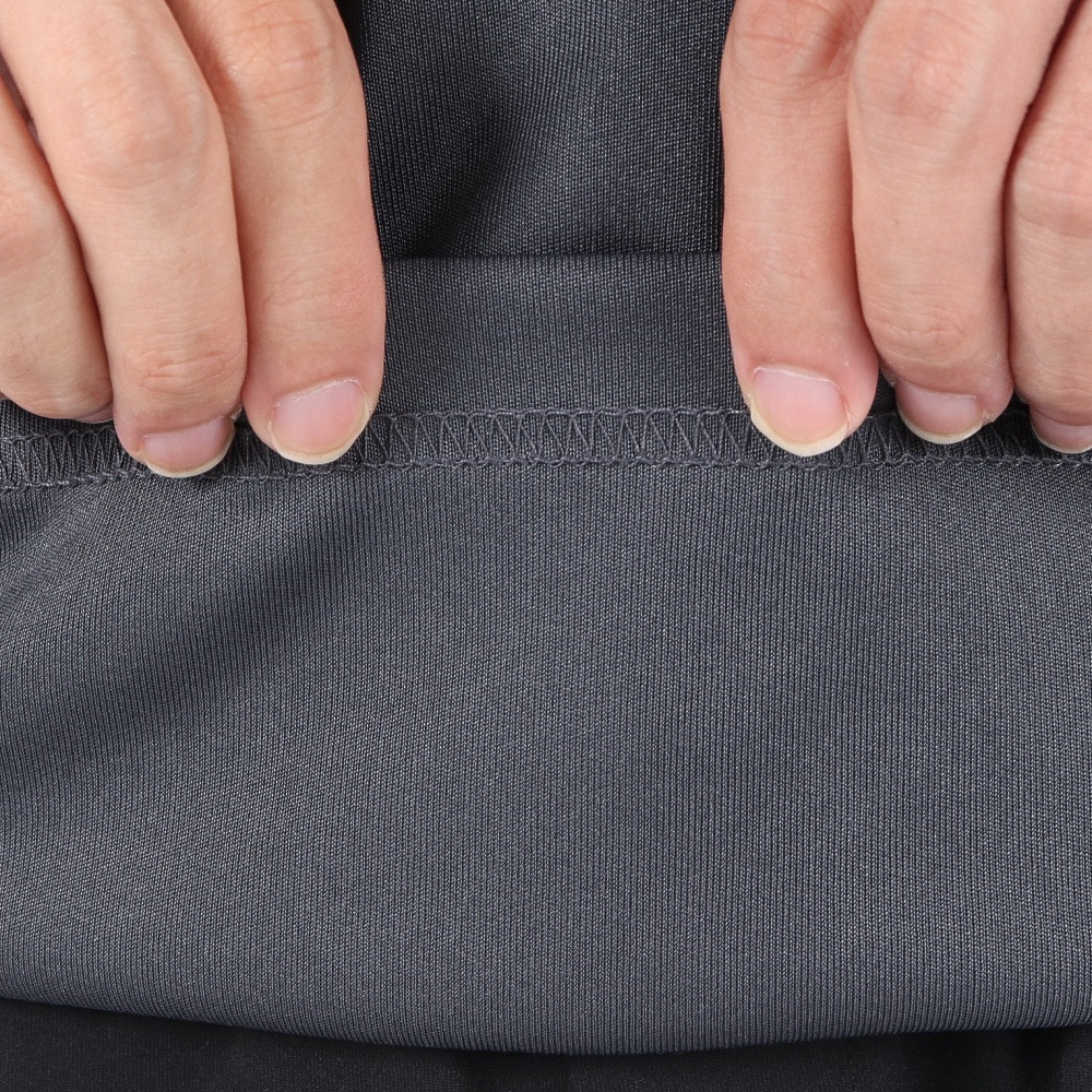 オークリー（OAKLEY）（メンズ）長袖 トップス ハーフジップ Foundational 1/4 zip FOA404792-25N グレー 吸汗速乾 