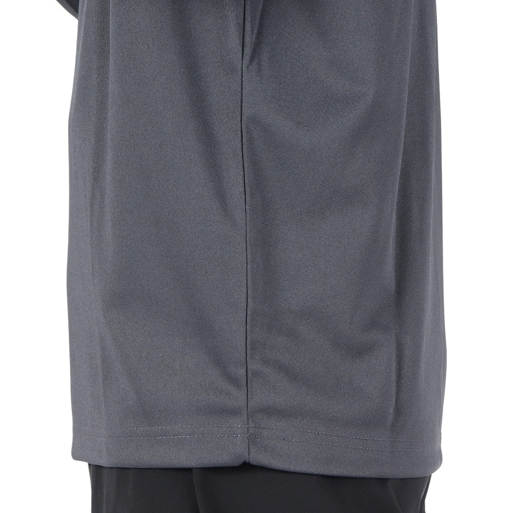 オークリー（OAKLEY）（メンズ）長袖 トップス ハーフジップ Foundational 1/4 zip FOA404792-25N グレー 吸汗速乾 