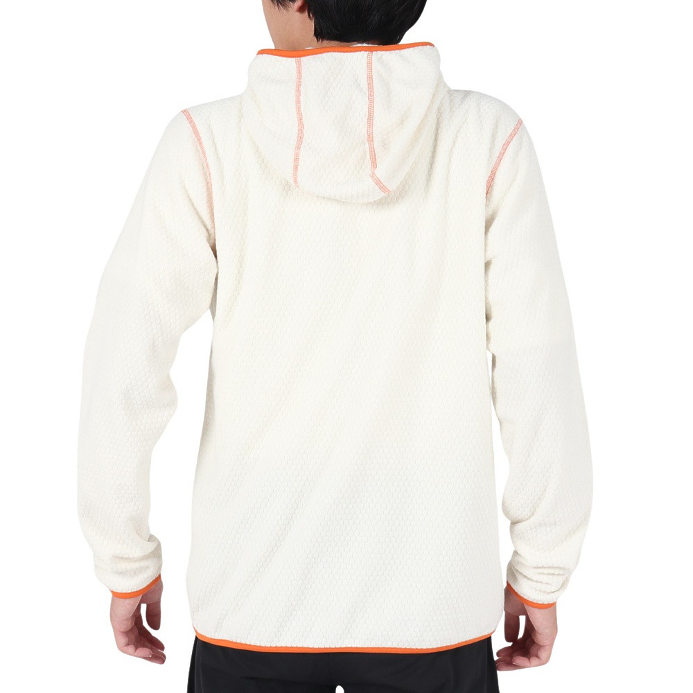 オークリー（OAKLEY）（メンズ）フリース ジップアップ パーカー Latitude Fleece Foodie FOA404807-10R ホワイト USサイズ