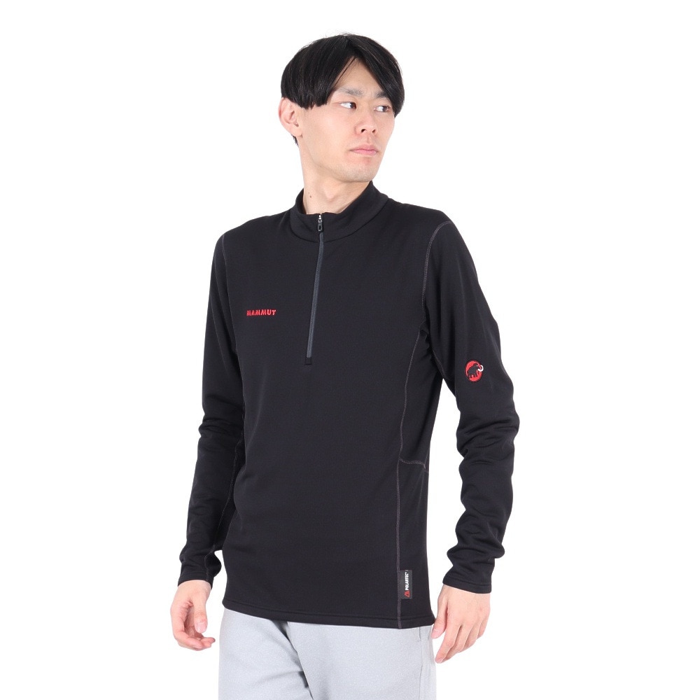 マムート（MAMMUT）（メンズ）ジップアップ フリース Aenergy ML ハーフジップ プルオーバー アジアンフィット クラシック 1016-01660-0001