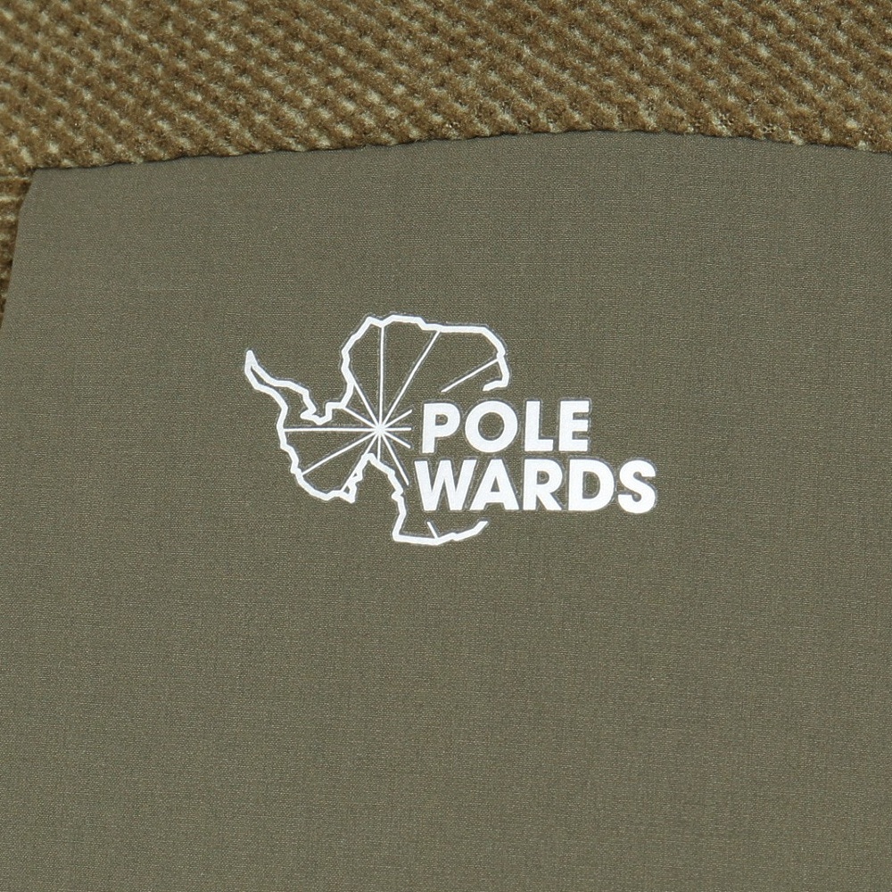 POLEWARDS（メンズ）アウター フリース ジップアップ エアロフリース ジャケット PW2SJZ01 OLV オリーブ 軽量 保温