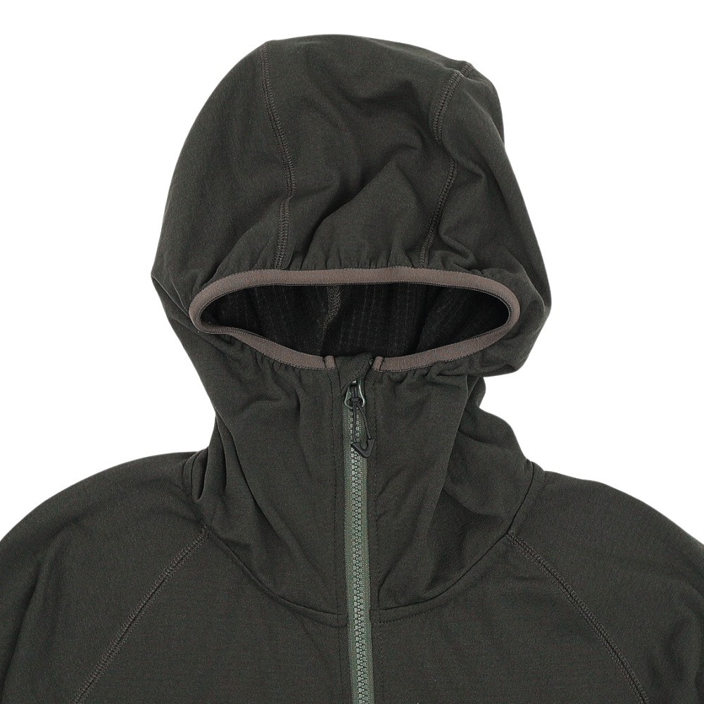 ミレー(Millet)ジップアップ フリース ドライ グリッド フーディ MIV02040-N8637(Men’s) ミレー（Millet）（メンズ）ジップアップ フリース ドライ グリッド