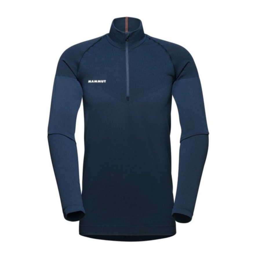 マムート（MAMMUT）（メンズ）ジップアップ フリース エナジー ミッドレイヤー ハーフ ジップ プル アジアンフィット 1016-01120-5118