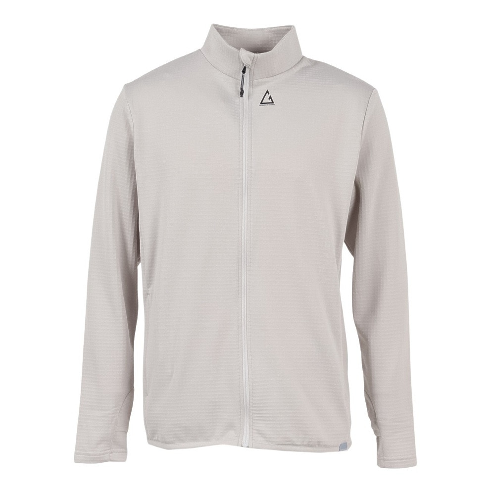 セール】フリースジャケット（メンズ） グレー L | スポーツ用品