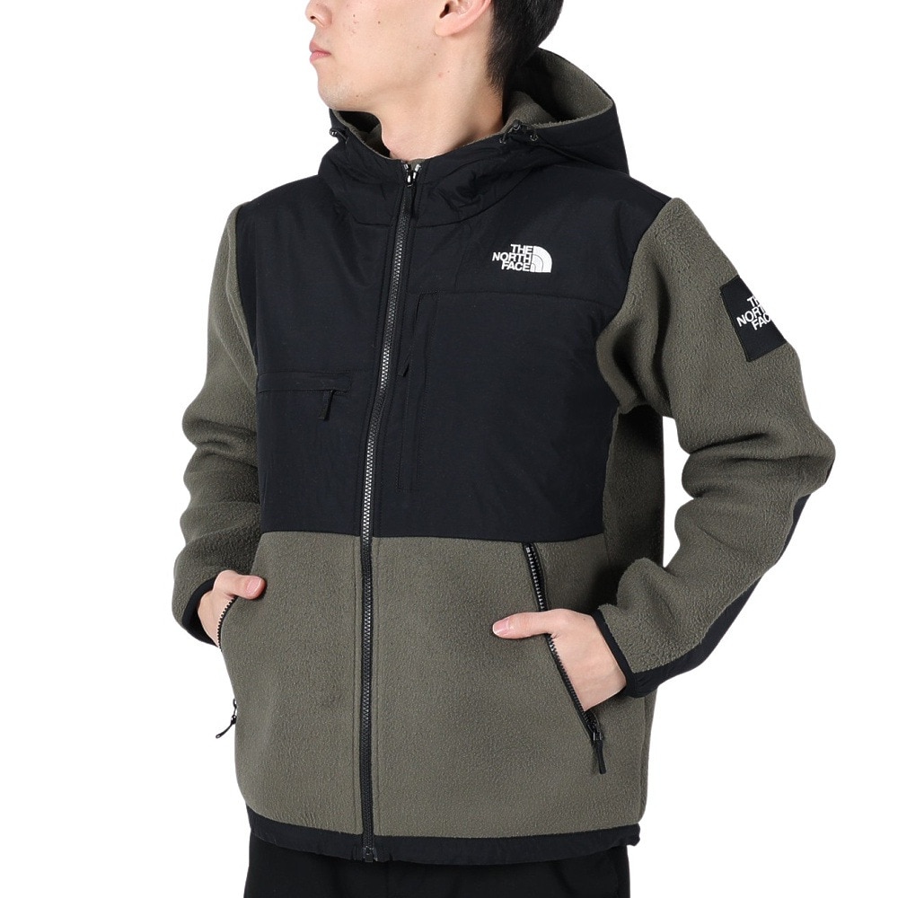 レディースノースフェイス フード付き デナリ ジャケット レディース S The North Face Denali フリース パーカー ジャンパー 黒 ブラック アウトドア