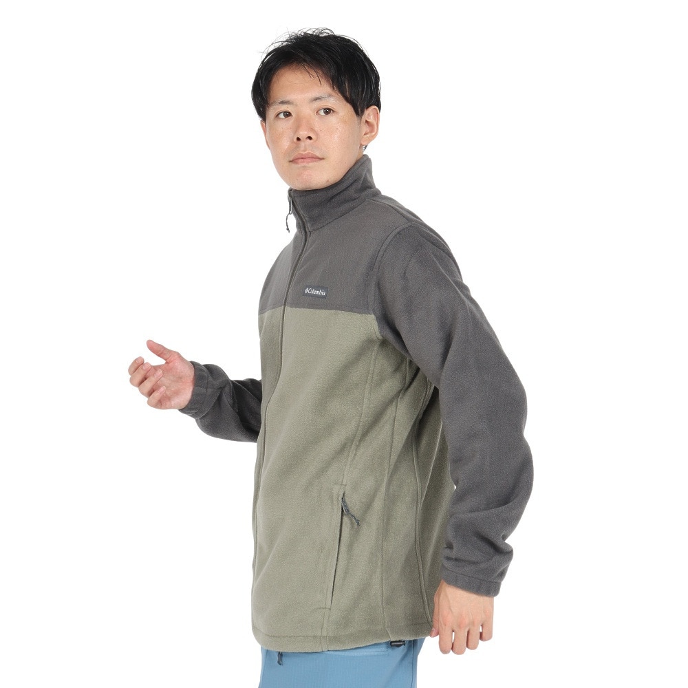コロンビア（Columbia）（メンズ）ジップアップ フリース スティーンズ
