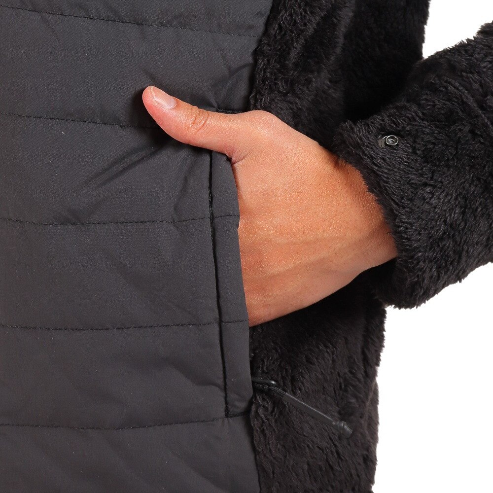 ロジャーエーガー（ROGER EGGER）（メンズ）フルジップ フリース HYBRID BOA FLEECE RE1FHY561004BLK