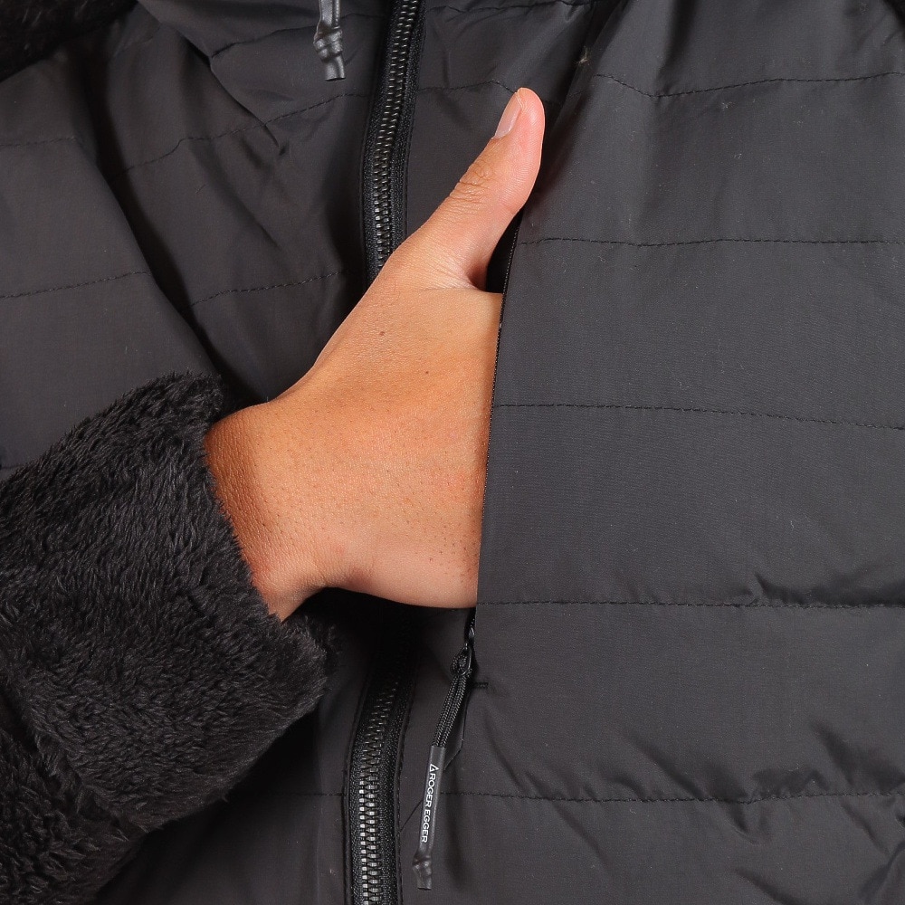 ロジャーエーガー（ROGER EGGER）（メンズ）フルジップ フリース HYBRID BOA FLEECE RE1FHY561004BLK