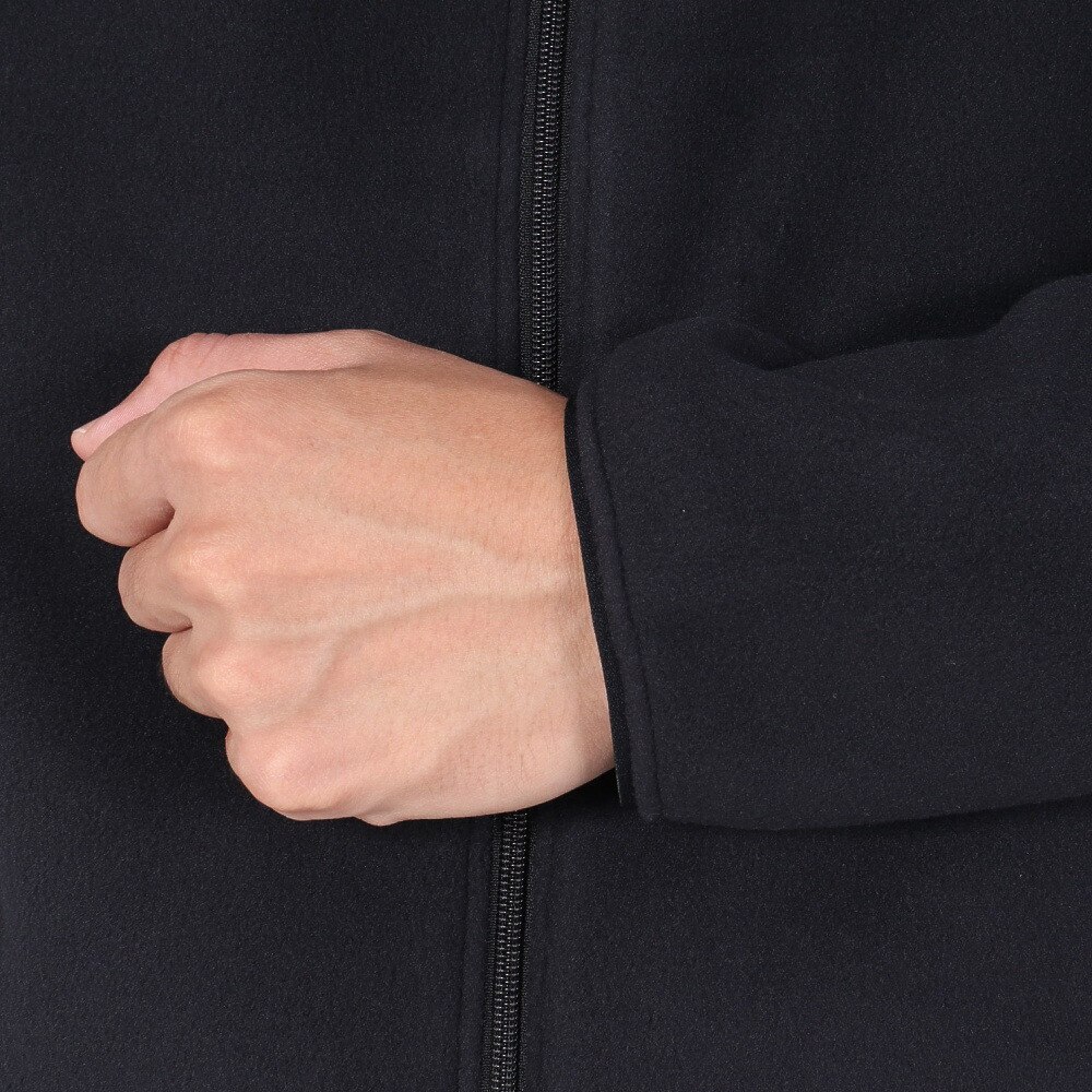ノースフェイス（THE NORTH FACE）（メンズ）フルジップ フリース マウンテンバーサマイクロジャケット NL72304 K ブラック