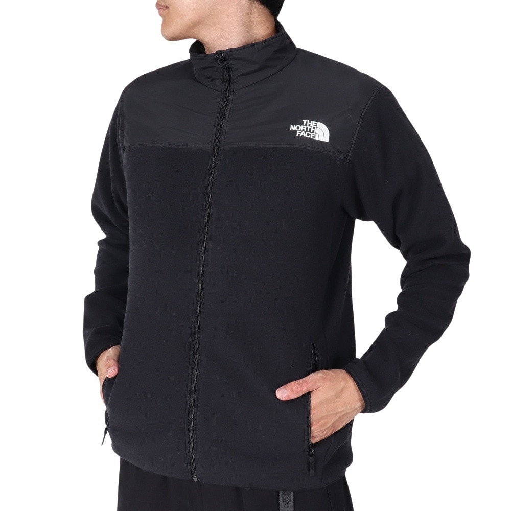 NORTH FACE ノースフェイス黒　マウンテンパーカー　フリース　アウトドア