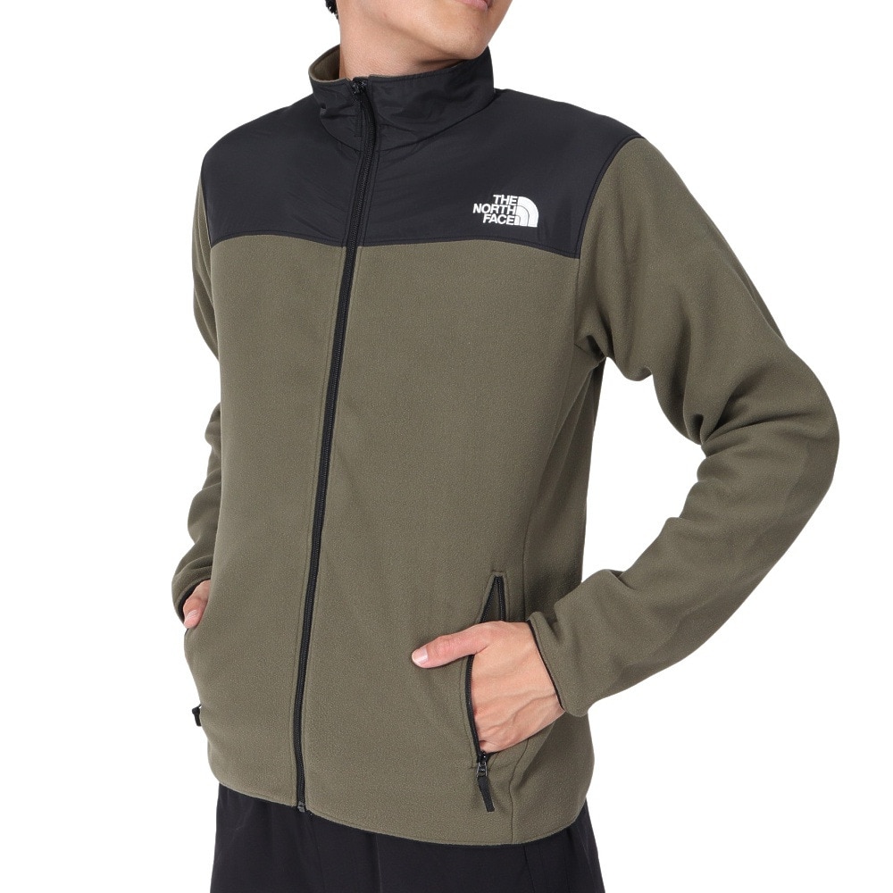 ノースフェイス（THE NORTH FACE）（メンズ）フルジップ フリース マウンテンバーサマイクロジャケット NL72304 NT ニュートープ