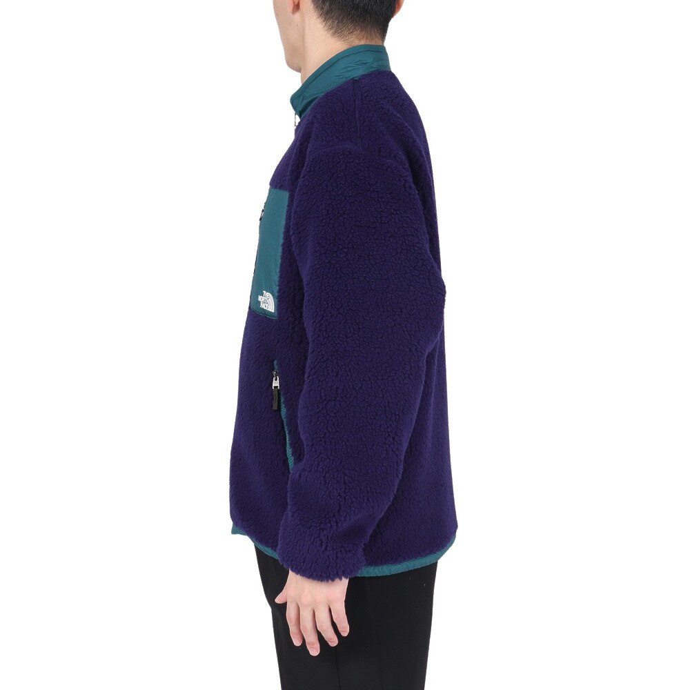 ノースフェイス（THE NORTH FACE）（メンズ、レディース）フルジップ フリース リバーシブル エクストリームパイルジャケット NP72333 AA ネイビー×ブルー