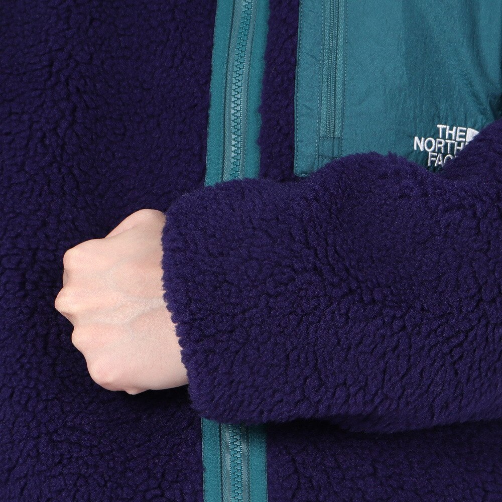 ノースフェイス（THE NORTH FACE）（メンズ、レディース）フルジップ フリース リバーシブル エクストリームパイルジャケット NP72333 AA ネイビー×ブルー