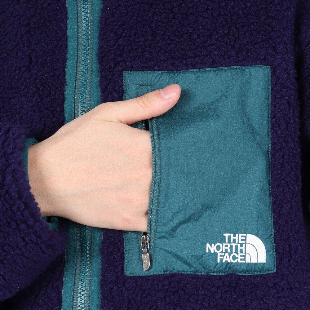 ノースフェイス（THE NORTH FACE）（メンズ、レディース）フルジップ フリース リバーシブル エクストリームパイルジャケット NP72333 AA ネイビー×ブルー