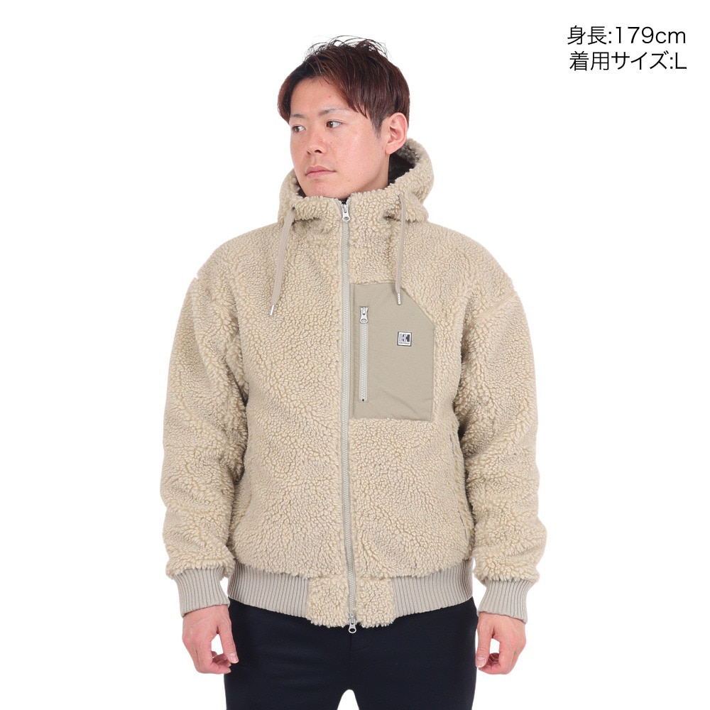 ヘリーハンセン（HELLY HANSEN）（メンズ、レディース）フルジップ フリース ファイバーパイルサーモフーディー HOE52293 OM