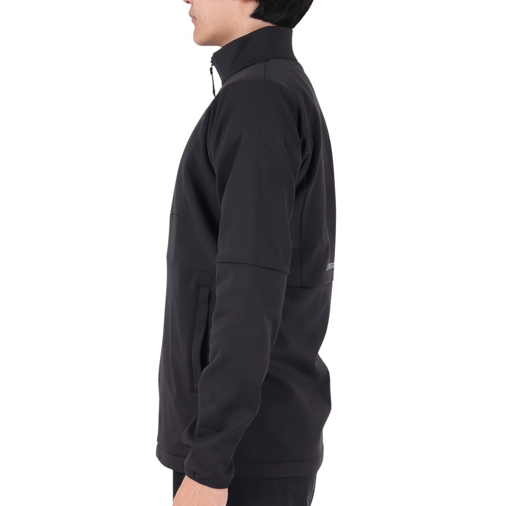 ロジャーエーガー（ROGEREGGER）（メンズ）フルジップ フリース L.HIKEフリース ジャケット RE23FHY5610013 BLK ブラック