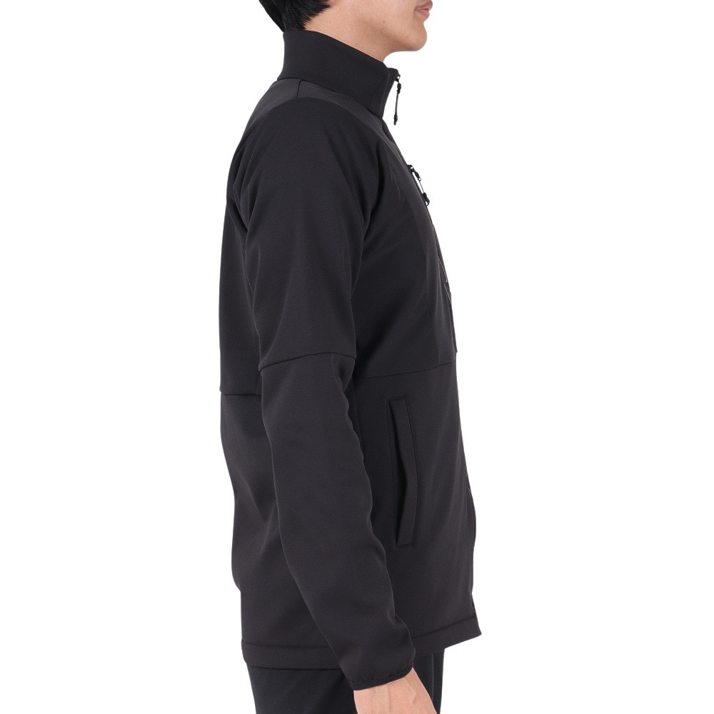 ロジャーエーガー（ROGEREGGER）（メンズ）フルジップ フリース L.HIKEフリース ジャケット RE23FHY5610013 BLK ブラック