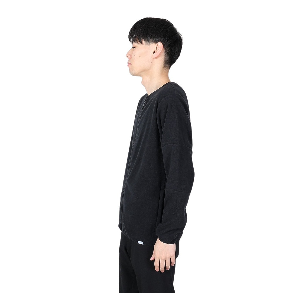 ロジャーエーガー（ROGEREGGER）（メンズ）UV カット 軽量 ストレッチ フルジップ ルフトクルー フリース RE24SUK5610016 BLK