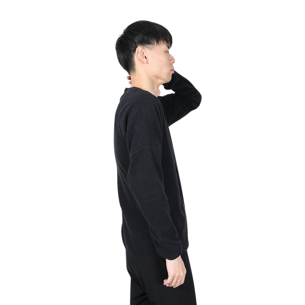 ロジャーエーガー（ROGEREGGER）（メンズ）UV カット 軽量 ストレッチ フルジップ ルフトクルー フリース RE24SUK5610016 BLK